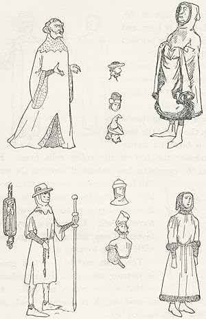 Bild des Verkufers fr Costumes of the Time of Henry IV zum Verkauf von Antiqua Print Gallery