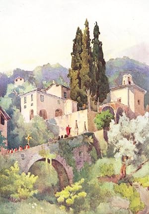 Imagen del vendedor de La Madonna della Pace, Lago di Como a la venta por Antiqua Print Gallery
