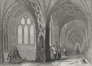 Imagen del vendedor de Worcester Cathedral. The Cloisters a la venta por Antiqua Print Gallery