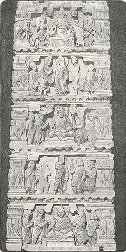 Bas-relief from an Indian Temple