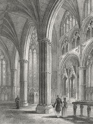Imagen del vendedor de Lincoln Cathedral. The Chancel a la venta por Antiqua Print Gallery