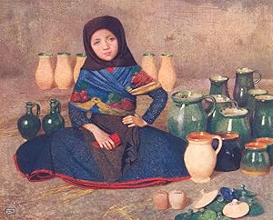 Seller image for Market girl, Kalocsa for sale by Antiqua Print Gallery