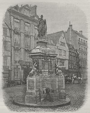 The Place de la Pucelle - Rouen