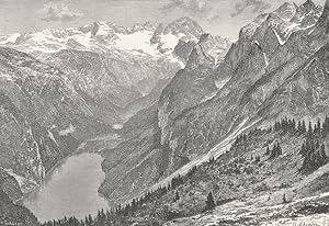The Dachstein and the Lake of Gosau