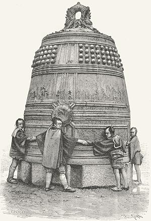 Imagen del vendedor de Fig. 198 Monster Bell in the Siba Quarter, Tokio a la venta por Antiqua Print Gallery