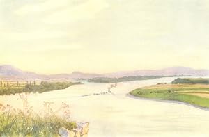 Immagine del venditore per The Danube from Esztergom (Gran) venduto da Antiqua Print Gallery