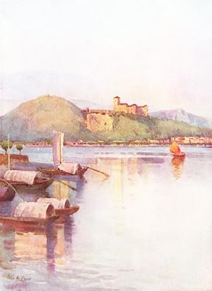 Imagen del vendedor de Angera, Lago Maggiore a la venta por Antiqua Print Gallery