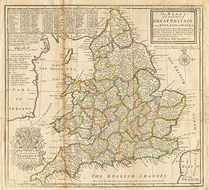 Bild des Verkufers fr The Roads of ye South Part of Great Britain, Called England and Wales zum Verkauf von Antiqua Print Gallery