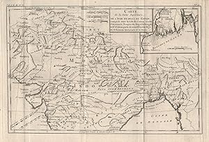 Carte de la Partie Superieure de l'Inde en deca du Gange