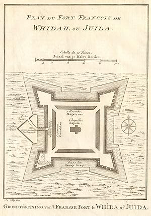 Plan du Fort François de Whidah ou Juida [Plan of the French fort at Ouidah]