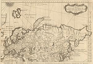 Carte pour les Voyages de Rubruquis, Marco Polo, Jenkinson, &c [Map showing the explorations of W...