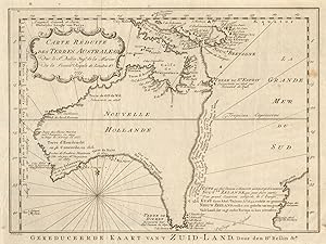Carte réduite des Terres Australes [Reduced map of Terra Australis]