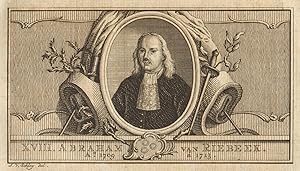 Seller image for XVIII. Abraham van Riebeek (1709-1713) [Abraham van Riebeeck] for sale by Antiqua Print Gallery
