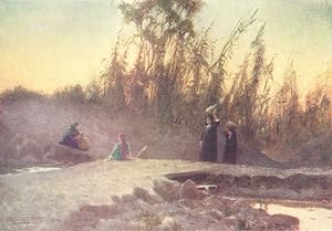 Seller image for At the well for sale by Antiqua Print Gallery