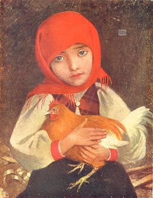 Immagine del venditore per Child with Fowl, Tatra venduto da Antiqua Print Gallery