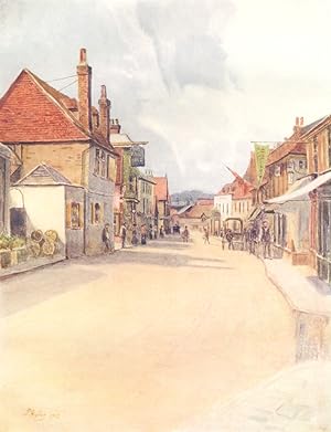 Seller image for High Street, Leatherhead for sale by Antiqua Print Gallery