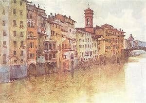 Seller image for A Study of the Old Houses in Borgo S. Jacopo, from the Arno, looking West for sale by Antiqua Print Gallery