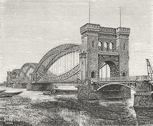 Fig. 165 Railway Bridge over the Elbe, between Harburg Hamburg