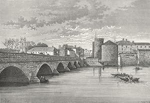 Limerick-Thomond's Bridge and King John's Castle