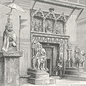 Fig. 46 Katmandu-Hanuman Gate of the Royal Palace
