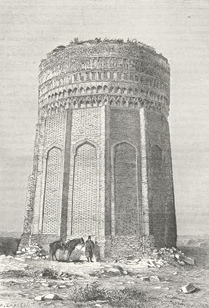 Fig. 41 Tower of Meimandan of the route from Damghan to Meshed