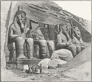 Fig. 94 The temple of Abu-Simbel, in Nubia