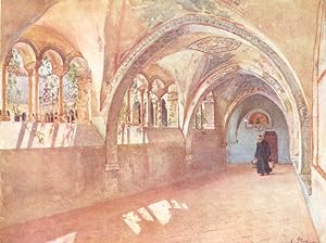 Seller image for Cloisters in Santa Scholastica, Subiaco for sale by Antiqua Print Gallery