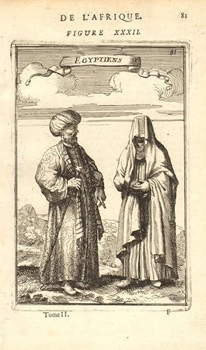 Bild des Verkufers fr Egyptiens - De L'Afrique zum Verkauf von Antiqua Print Gallery