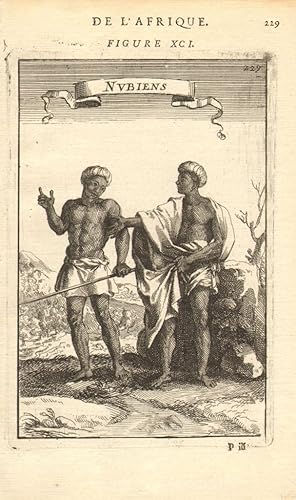 Bild des Verkufers fr Nubiens - De L'Afrique zum Verkauf von Antiqua Print Gallery