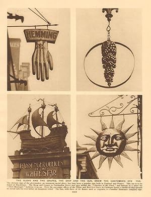 The Glove and the Grapes, the ship and the Sun, draw the Customer's Eye