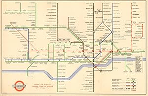 London Transport - Diagram of Lines No 1. 1946 - 146.214G.250,000