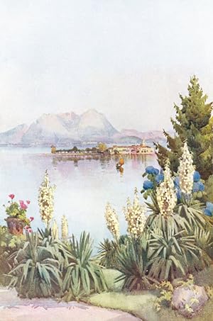 Imagen del vendedor de Isola Pescatori from Baveno, Lago Maggiore a la venta por Antiqua Print Gallery