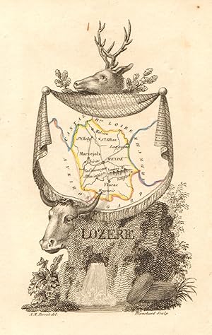 Bild des Verkufers fr Lozere zum Verkauf von Antiqua Print Gallery