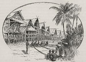 Native Dwellings at Port Moresby