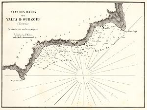 Plan des Rades de Yalta & Ourzouf (Crimee) [Plan of Yalta & Hurzuf (Crimea)]