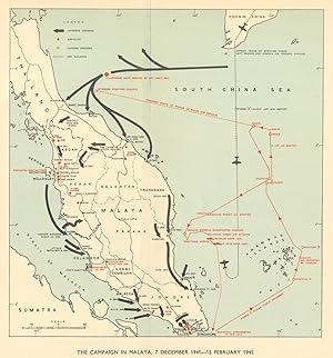 The campaign in Malaya, 7 December 1941 - 15 February 1942