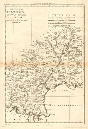Gouvernements de Languedoc, de Roussillon et de Foix [The Provinces of Languedoc, Roussillon and ...