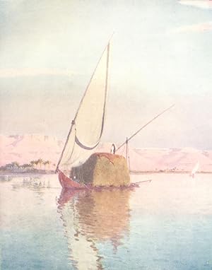 Seller image for A Tibbin boat on the Nile for sale by Antiqua Print Gallery