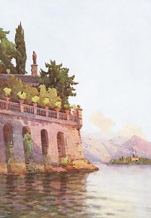 Imagen del vendedor de A Terrace Wall, Lago Maggiore a la venta por Antiqua Print Gallery