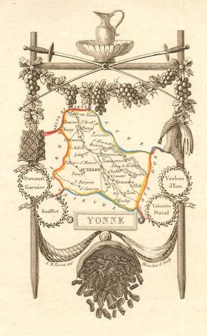 Seller image for Yonne for sale by Antiqua Print Gallery