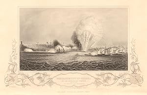 Image du vendeur pour Bombardment of Odessa by the English and French April 22, 1854 mis en vente par Antiqua Print Gallery
