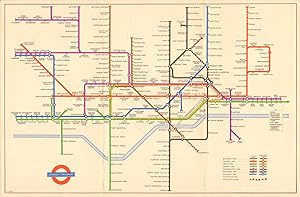 London Transport - Diagram of lines - Jan 1950 [449/858M/500,000]
