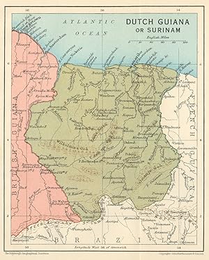 Dutch Guiana or Surinam