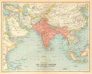 The Indian Empire and Surrounding Countries