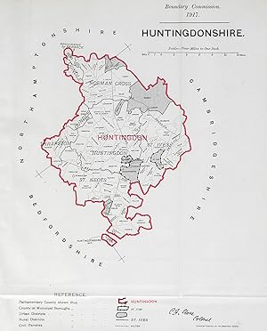 Seller image for Huntingdonshire for sale by Antiqua Print Gallery