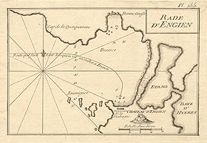 Rade d'Engien [The peninsula and bay of Giens, Hyères. Plage de l'Almanarre]