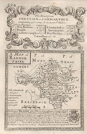 A Map of Radnor Shire