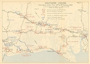 Southern Johore (illustrating events from 24th 31st January 1942)