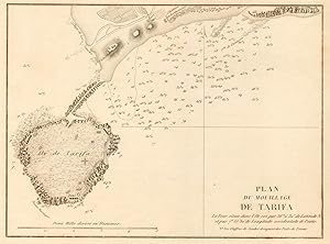 Plan du Mouillage de Tarifa [Plan of the anchorage of Tarifa]