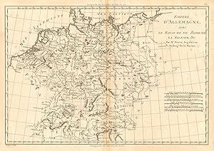 Empire d'Allemagne, avec le Royaume de Boheme, la Silesie, &c. [The Empire of Germany, with the K...